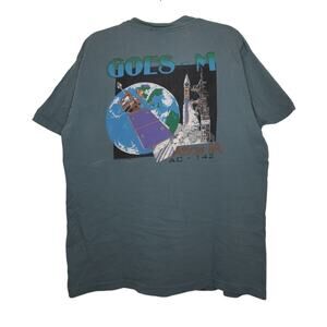 Vintage Atlas Goes-M XL Single Stitch Double Sided Pocket Space Nature Science